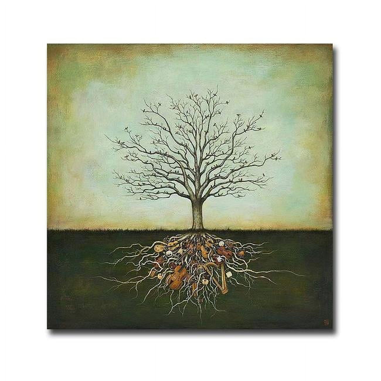 Strung Together By Duy Huynh Premium Gallery-wrapped Canvas Giclee Art - Ready To Hang, 30 X 30 X 1.5 In.