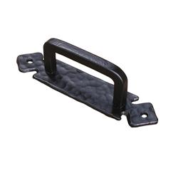 Aiw-2009-ox Wrought Iron Cabinet Pull Handle, Oxidized Iron