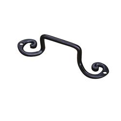 Aiw-2022-ox Wrought Iron Cabinet Pull Handle, Oxidized