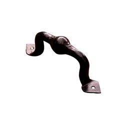 Aiw-2023-ox Wrought Iron Cabinet Pull Handle, Oxidized