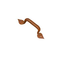 Aiw-2030-ni Cabinet Pull Handle - Large - Curved Handle, Natural Iron