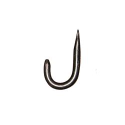 Aiw-hor-2 2.50 In. Round Hook, Black