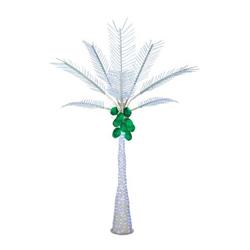 12.5 Ft. Led Palm Tree, White