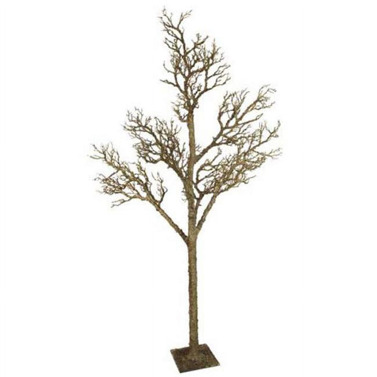 A-161385 8 Ft. Plastic Twig Tree, Brown