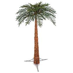 10 Ft. Pvc Palm Tree - Green, Brown