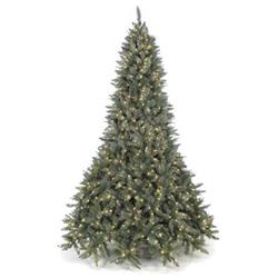 7.5 Ft. Frosted Mixed Needle Tree, Green