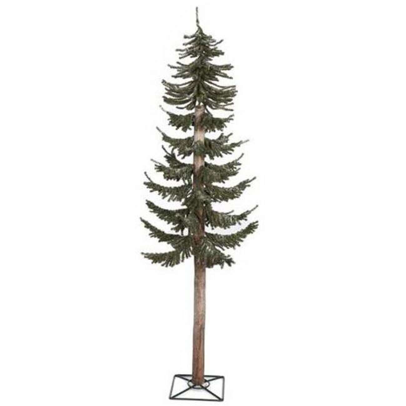 C-160670 5 ft. Flocked Pine Tree, Green