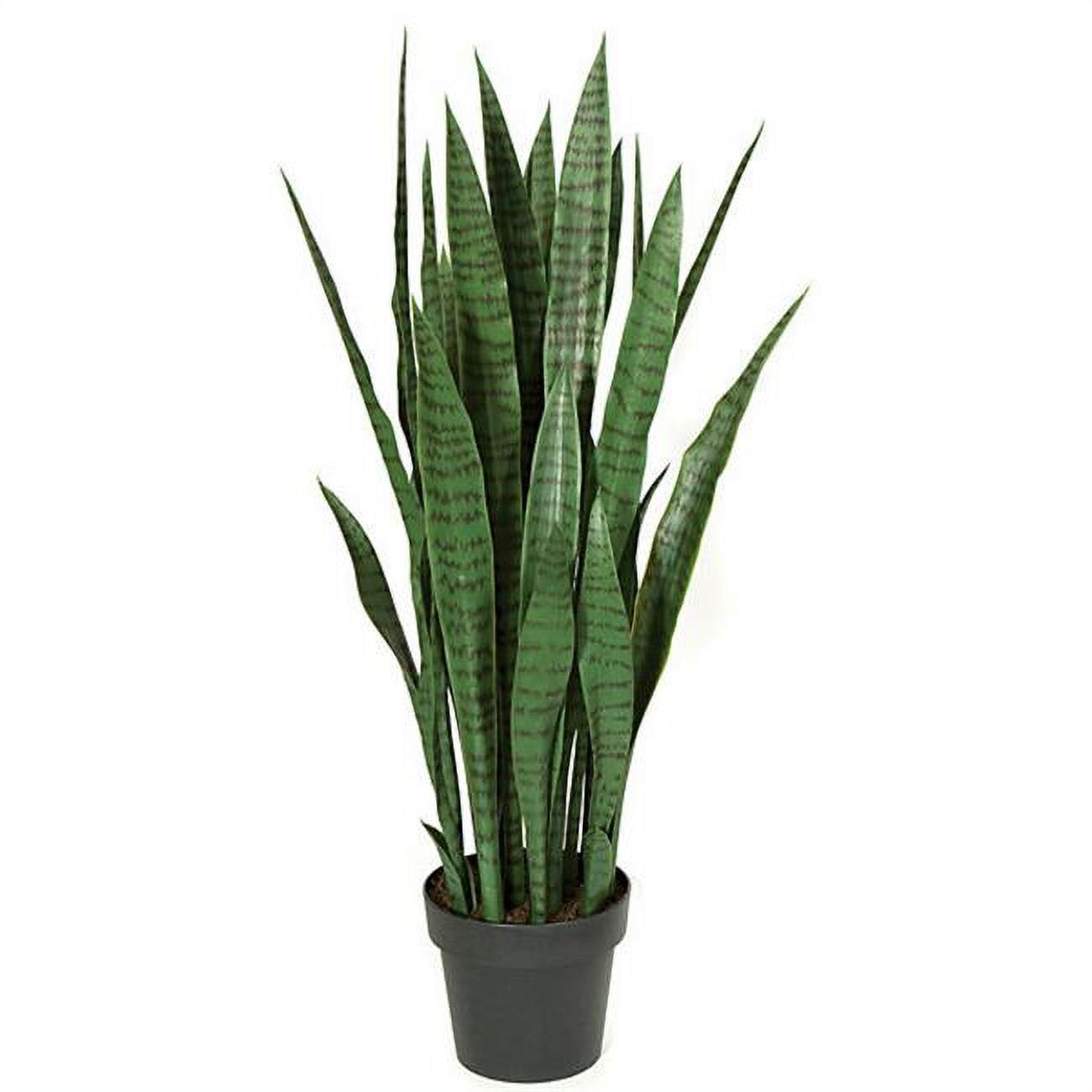 AR-162195 39 in. Fire Retardant Sansevieria, Green