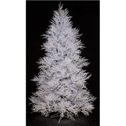 C-181084 7.5 Ft. Easy Plug Frosted Snow Coral Tree, White
