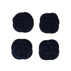 Hd004 Coaster S-4 Cotton Rope, Navy