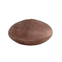 Ha023 Vintage Rugby Ball - Distressed Brown