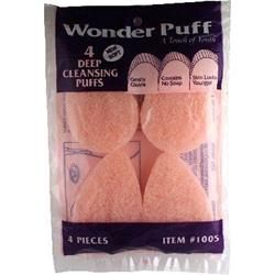 1005 Wonder Deep Cleansing Puff - 4 Count