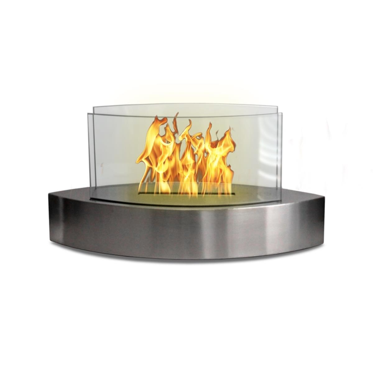 90217 Lexington Tabletop Bio-ethanol Fireplace - Stainless Steel