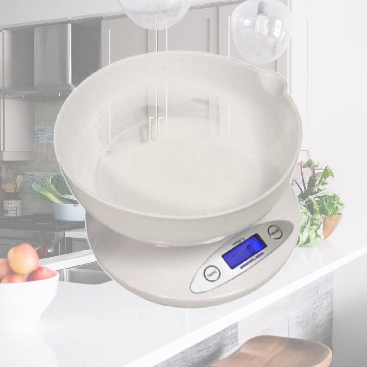 Picture of American Weigh 5Kg Bowl Scale White