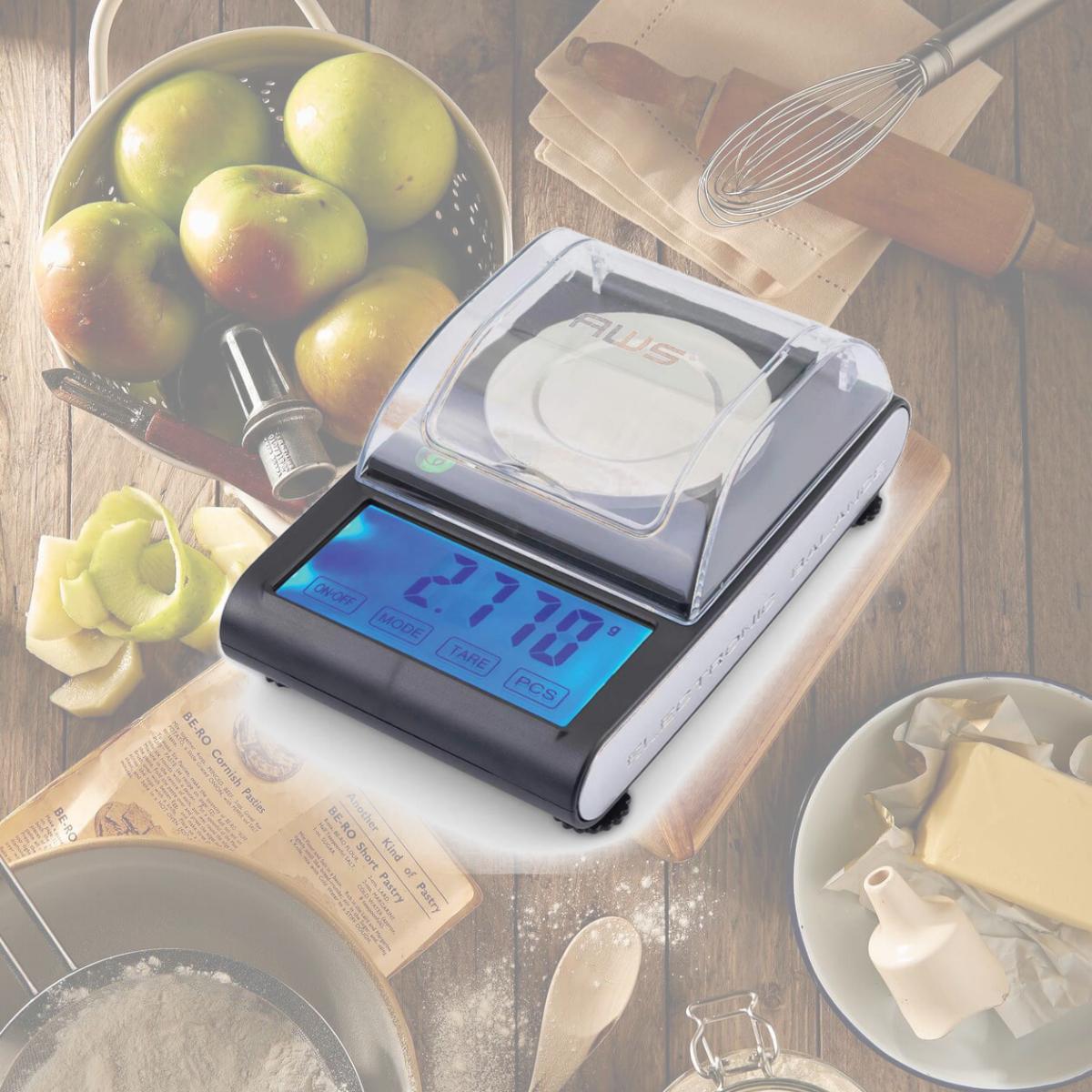 Picture of American Weigh Scales ZEO-50 Zeo Milligram Scale 50 x 0.001 g - Black