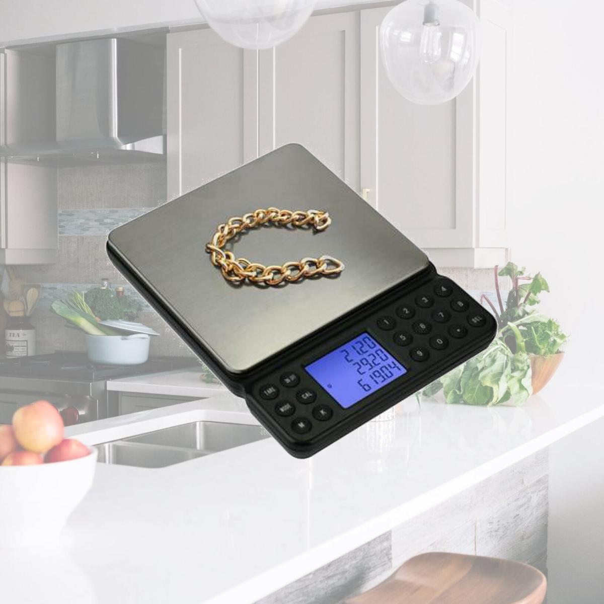 Picture of AWS PC-201 4.4 x 4.8 in. Digital Pocket Scale - 200 g