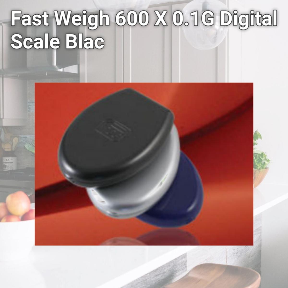 Picture of Fast Weigh 600 X 0.1G Digital Scale Blac