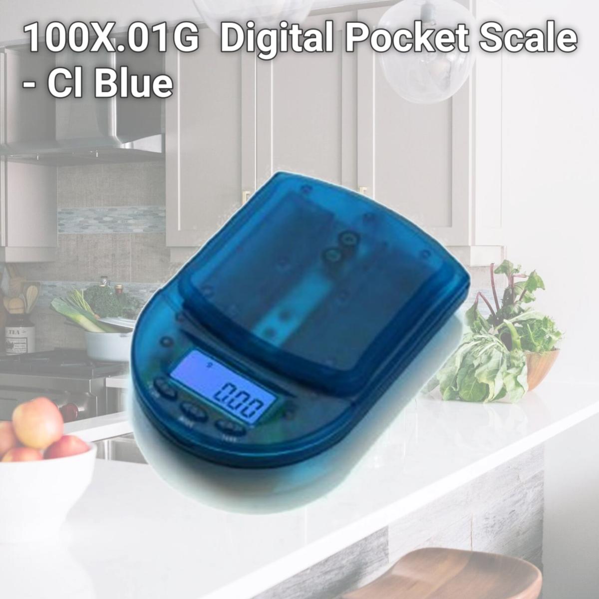 Picture of AWS BCM-100-CB 100X.01G Aws Digital Pocket Scale - Cl Blue