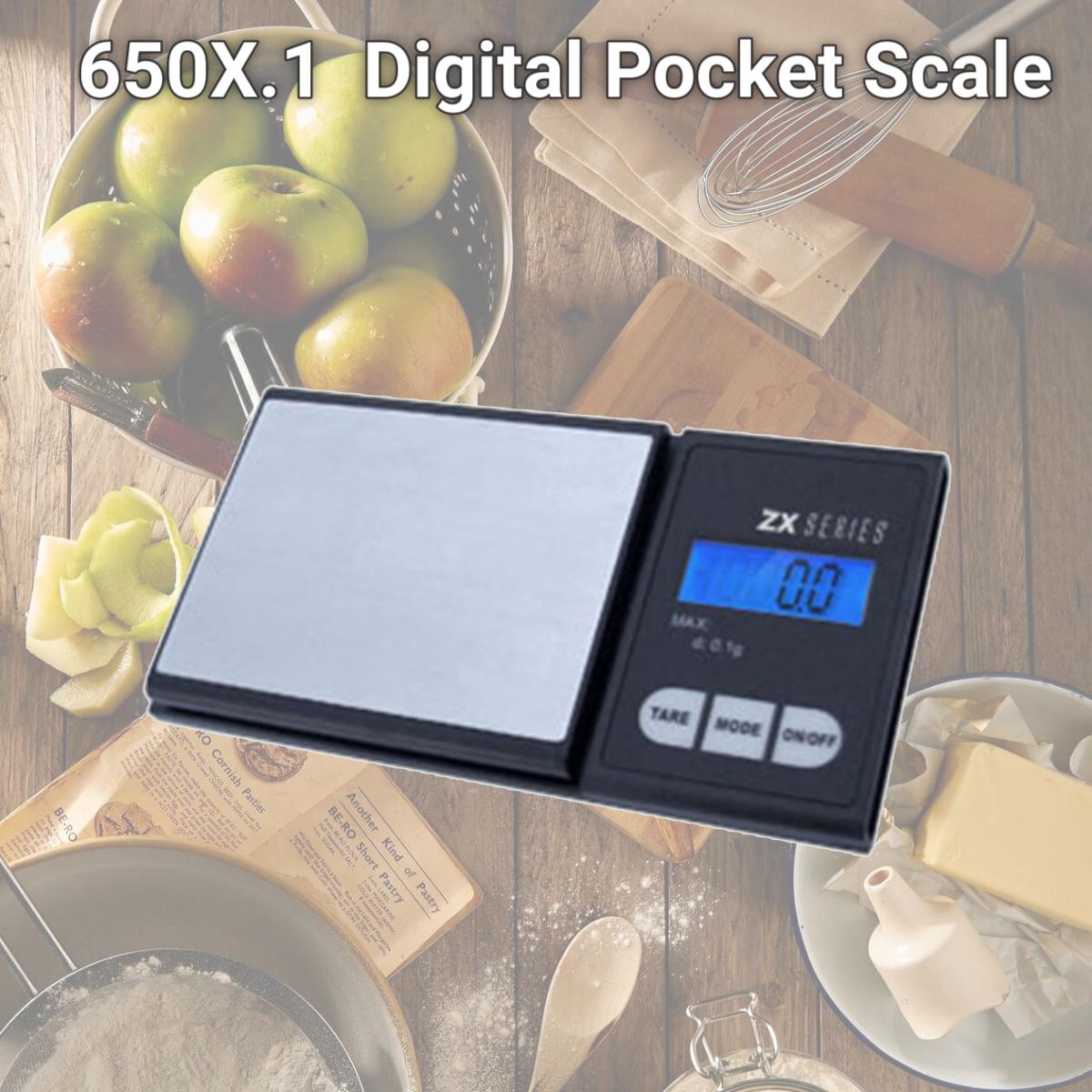 Picture of FAST WEIGH FW-ZX4-650 650X.1 Fast Weigh Digital Pocket Scale