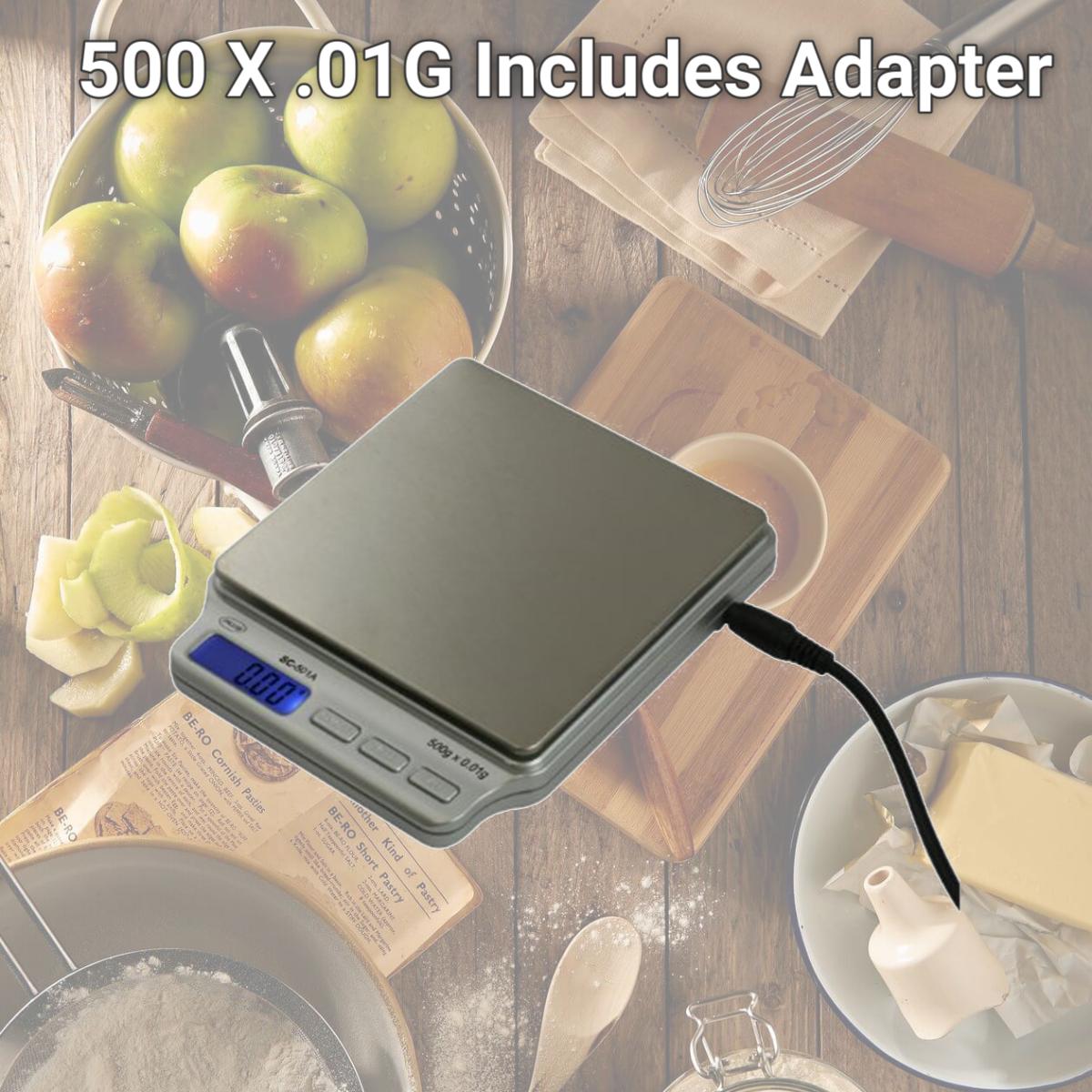 Picture of AWS AMW-SC-501A 500 X .01G Includes Adapter