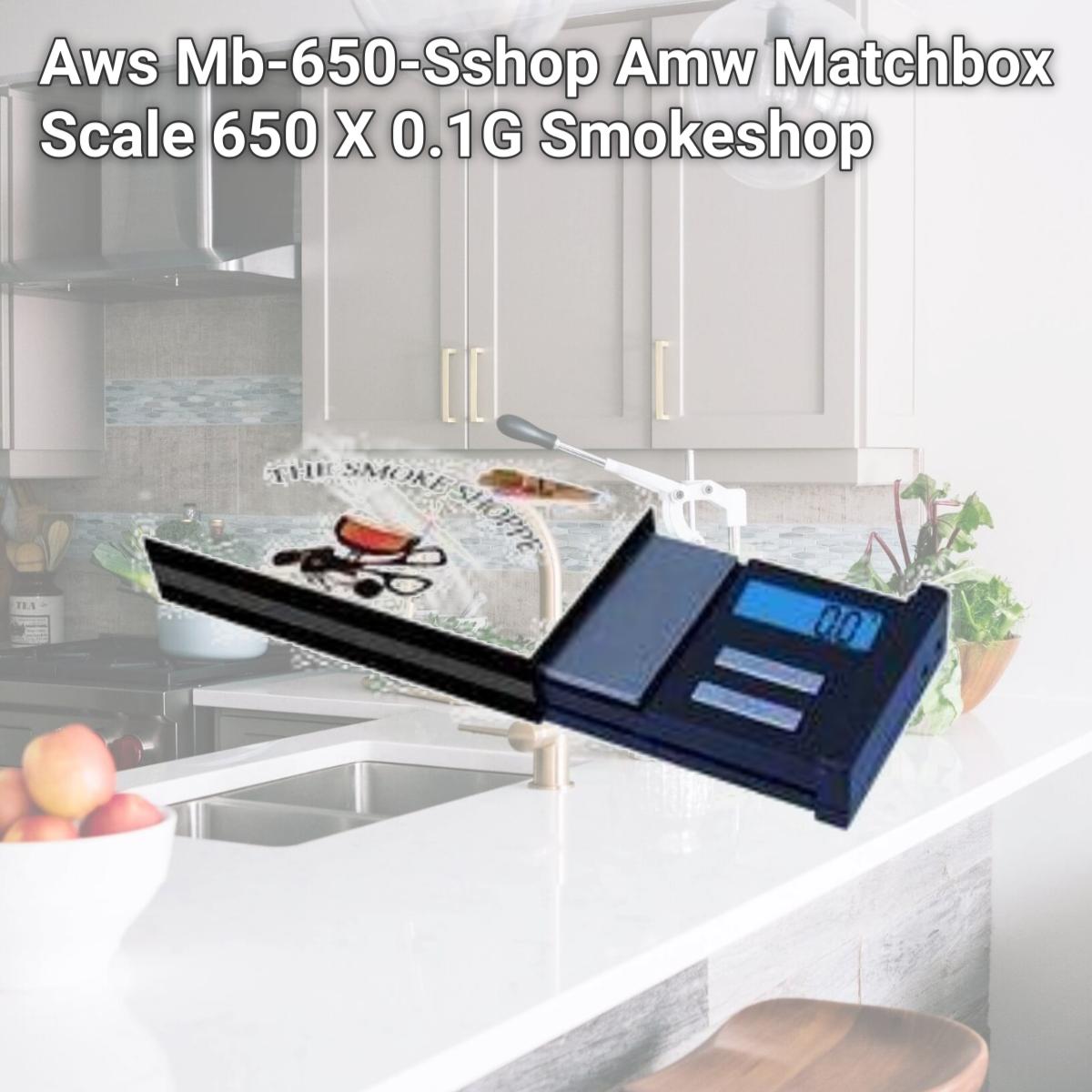 Picture of Aws Mb-650-Sshop Amw Matchbox Scale 650 X 0.1G Smokeshop