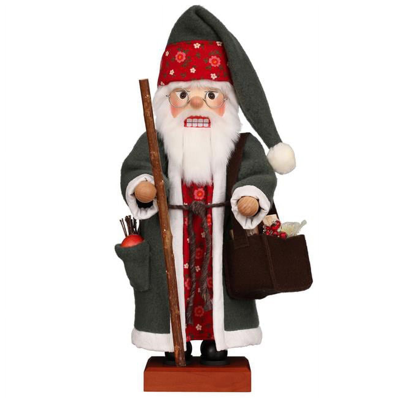 0-833 Christian Ulbricht Nutcracker - Santa With Fruit - Limited Edition Of 1000 Piece