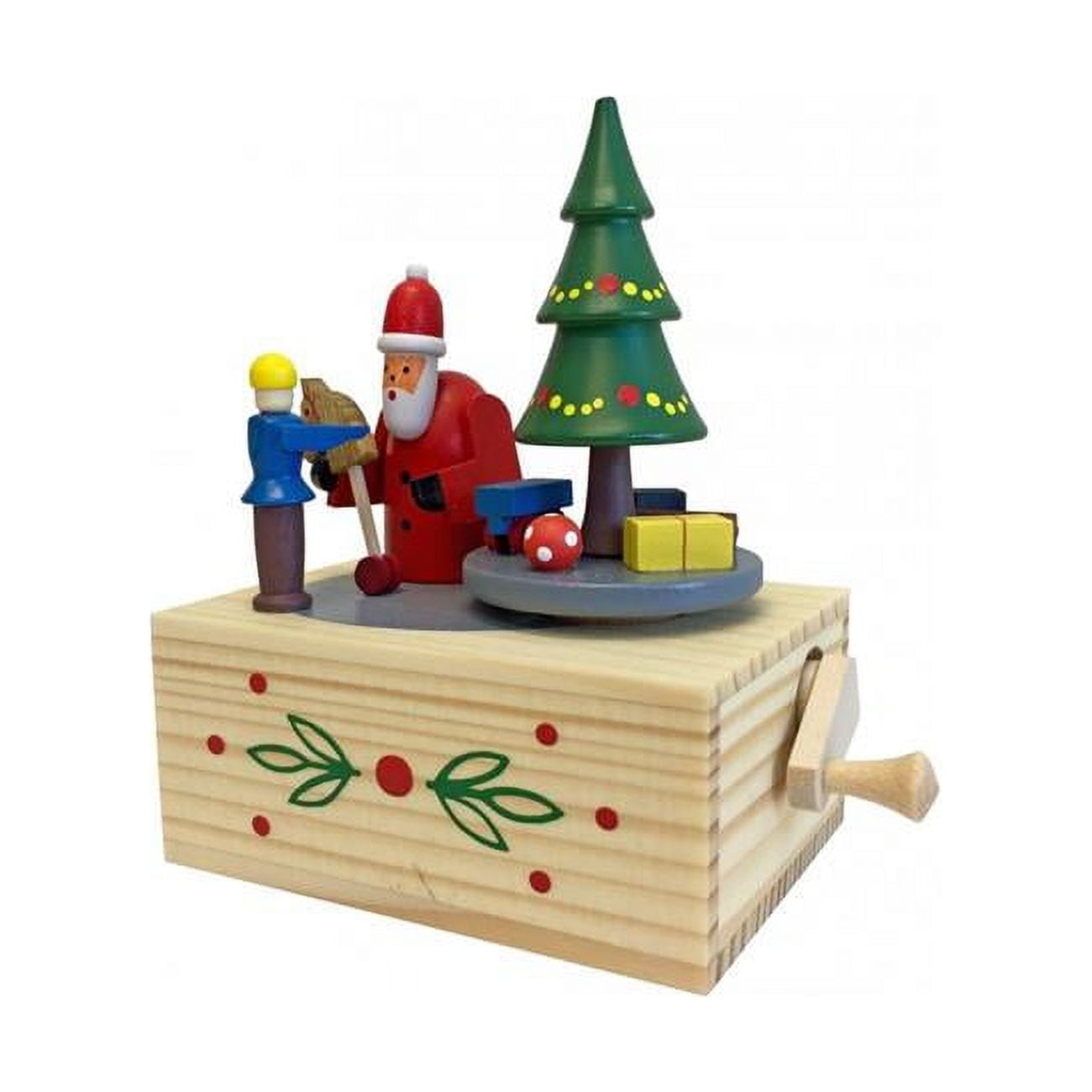 222-009w Dregeno Music Box - Santa