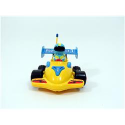 Mc03y 4 In. Cartoon R & C Formula Race Car Toy For Toddler - Yellow