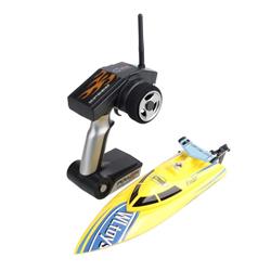 Bt911 Yellow 4ch & 2.4 Ghz R & C Freedom High Speed Racing Boat