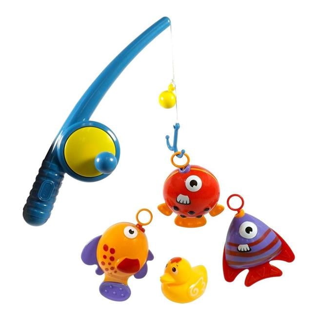 Ps663 Hook & Reel Fishing Toy Playset For Kids