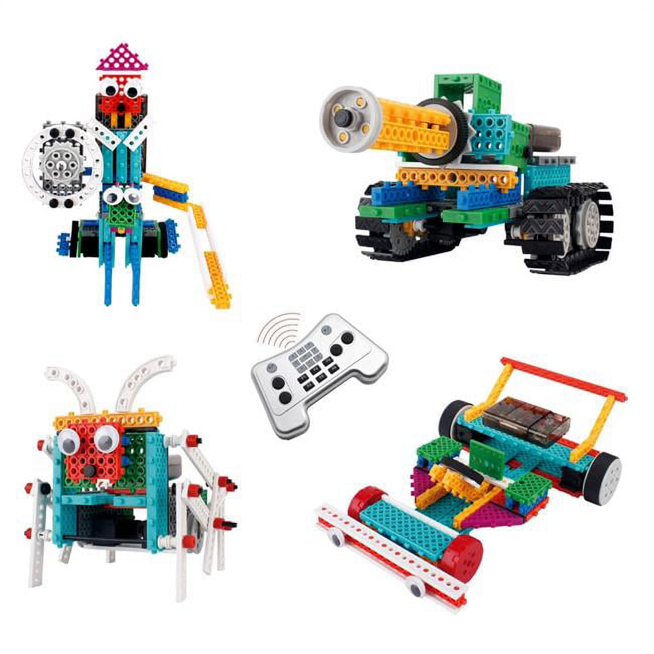 Pb721 Remote Control Building Kits, Remote Control Machine Educational Learning Robot Kits For Kids Children For Fun - 237 Piece