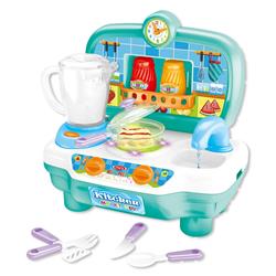 Psxg8 Mini Kitchen Playset With Sound & Color Changing For Real Cooking