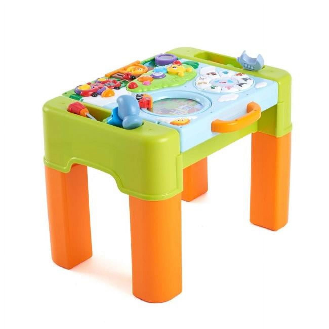 Ps928 Play & Learning Activity Desk 6 In 1 Game Table Activity Desk