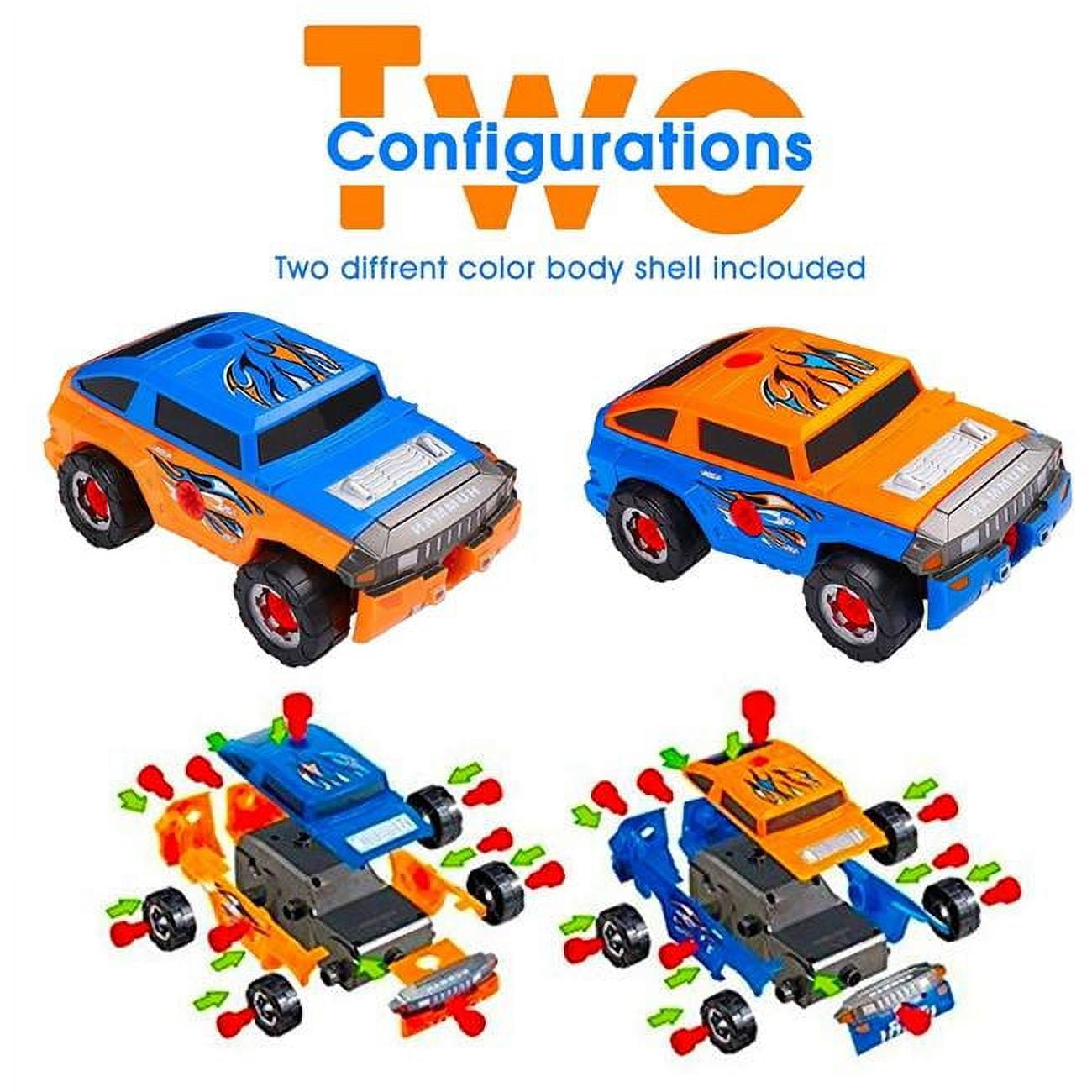 Ps190 Build Your Vehicle Racing Cars Project Gift Kit Present For Toddlers