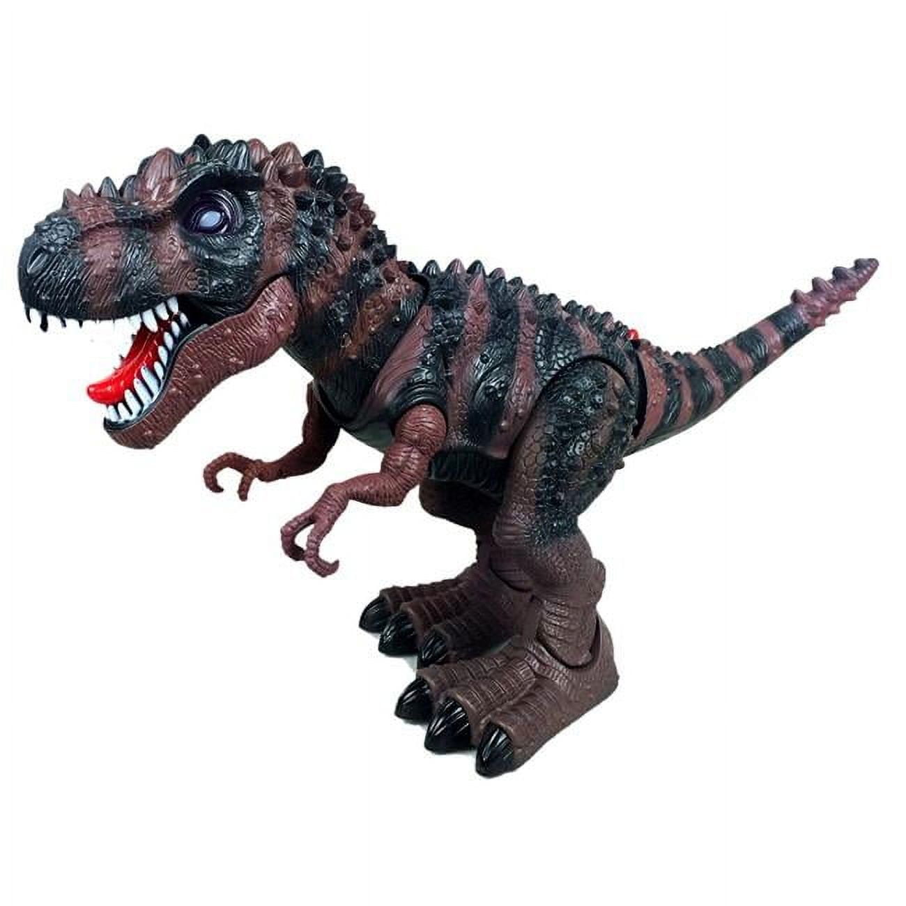 Walking T-rex Dinosaur Toy, Brown