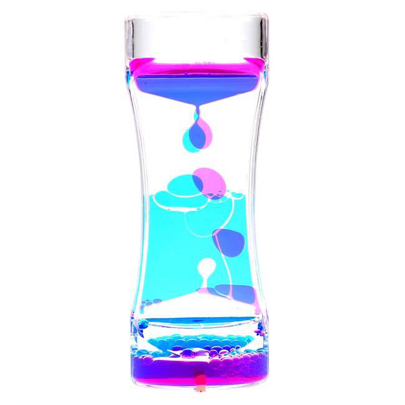 Tg415j Blue Pink Liquid Motion Bubbler - Blue & Pink