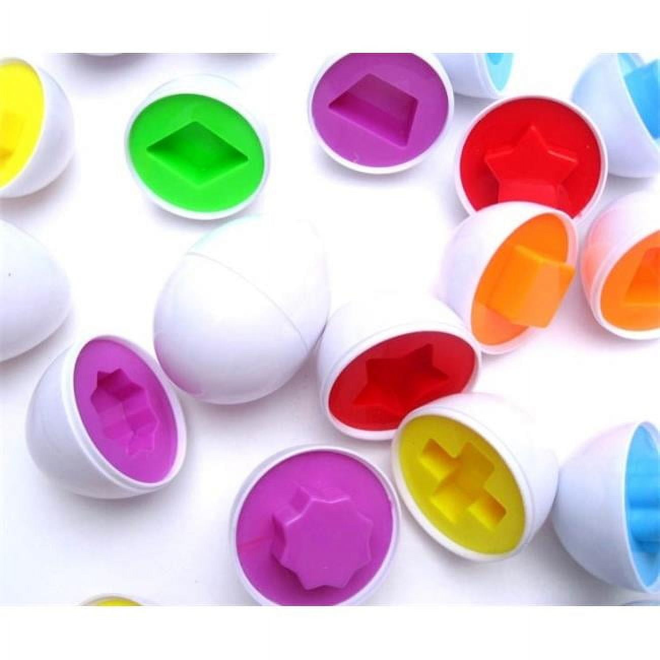 Pz2011 Educational Matching Shape & Color Eggs Game