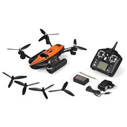 Q353 Orange Aeroamphibious 3 In 1 Rc Drone, Land Air & Water Quadcopter, Orange