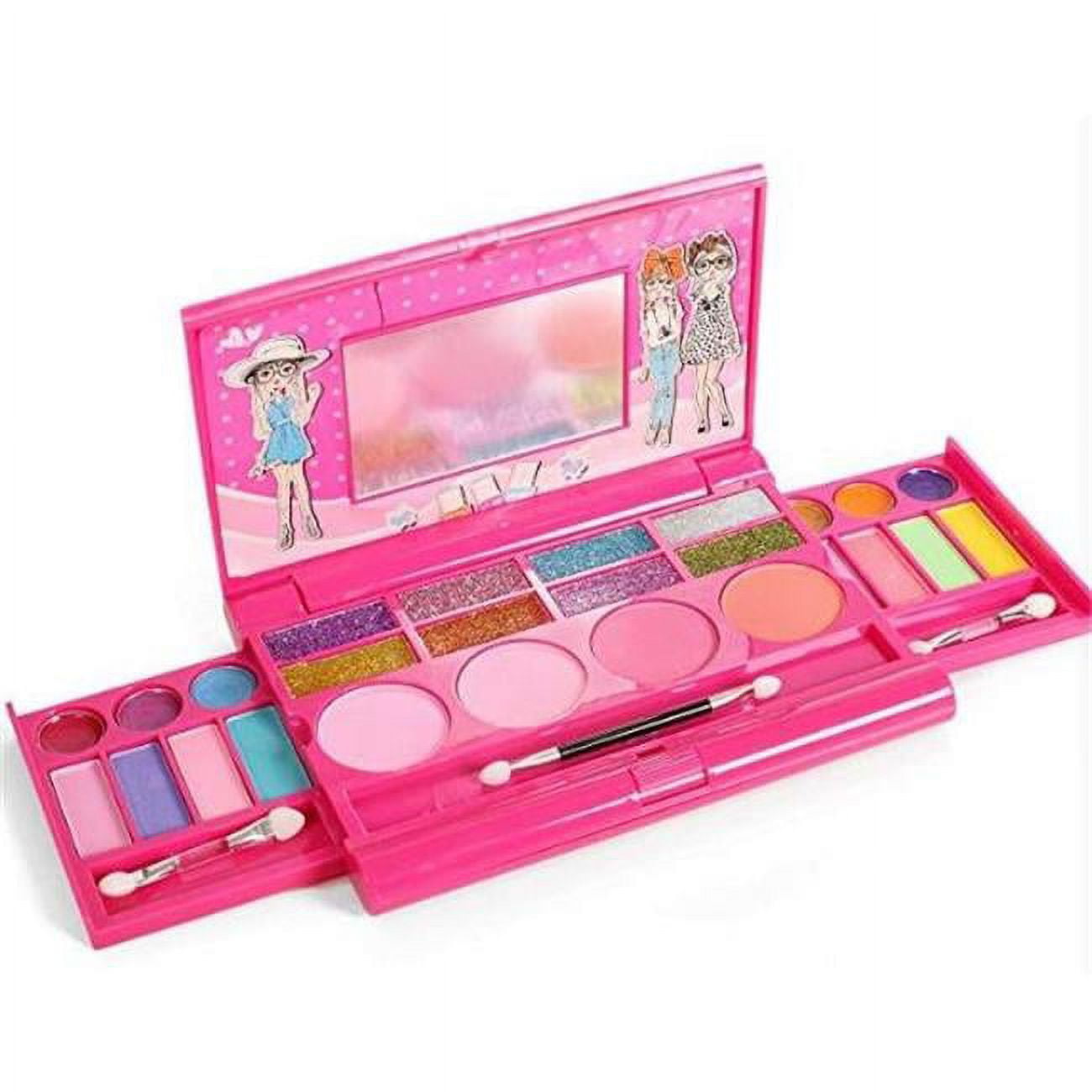Psmp102 Princess Girls Deluxe Makeup Palette With Mirror - All-in-one