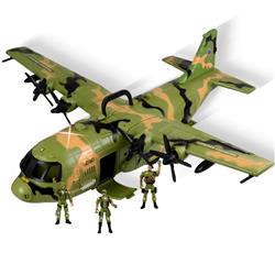 Ps1828 Military Combat Airforce Airplane C130 With Lights & Sound