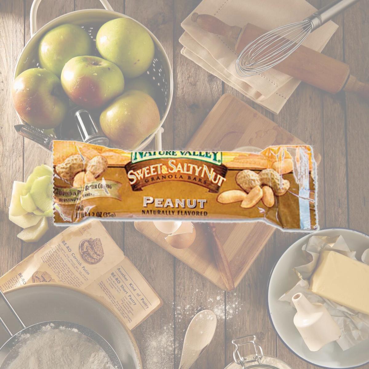 Picture of Advantus SN42067 Nature Valley Granola Bars  Sweet &amp; Salty Nut Peanut Cereal  1.2oz Bar  16/Box