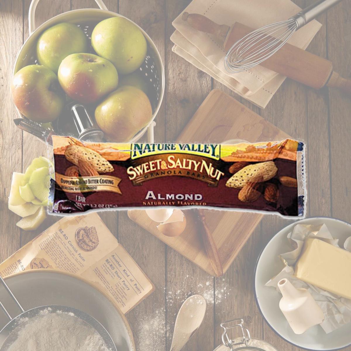 Picture of Advantus SN42068 Nature Valley Granola Bars  Sweet &amp; Salty Nut Almond Cereal  1.2oz Bar  16/Box