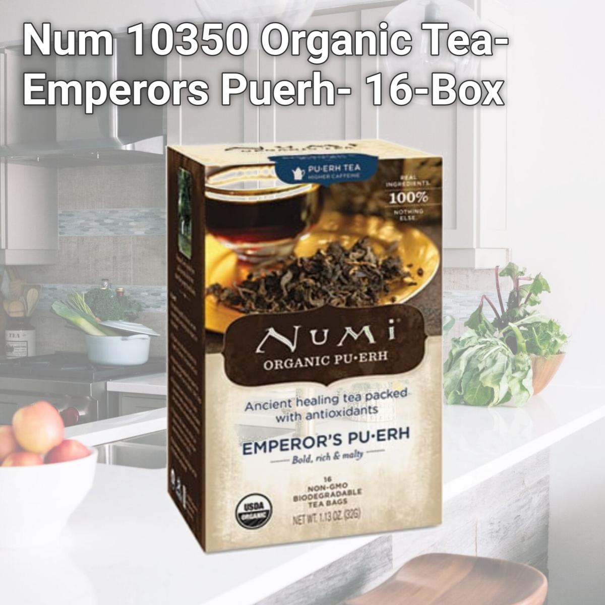 Picture of Num 10350 Organic Tea- Emperors Puerh- 16-Box
