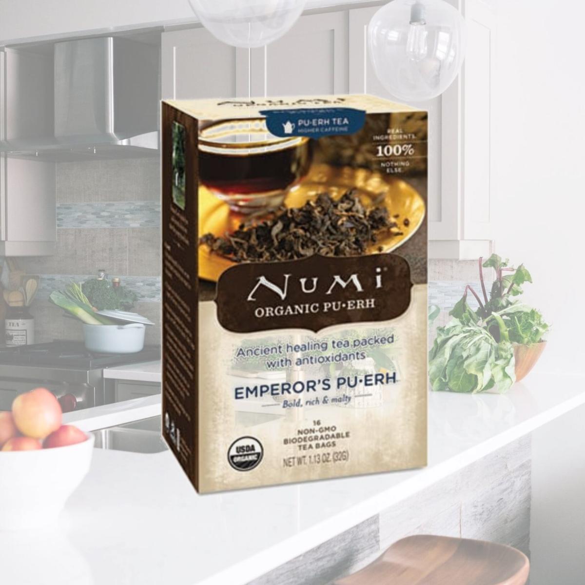 Picture of Num 10350 Organic Tea- Emperors Puerh- 16-Box