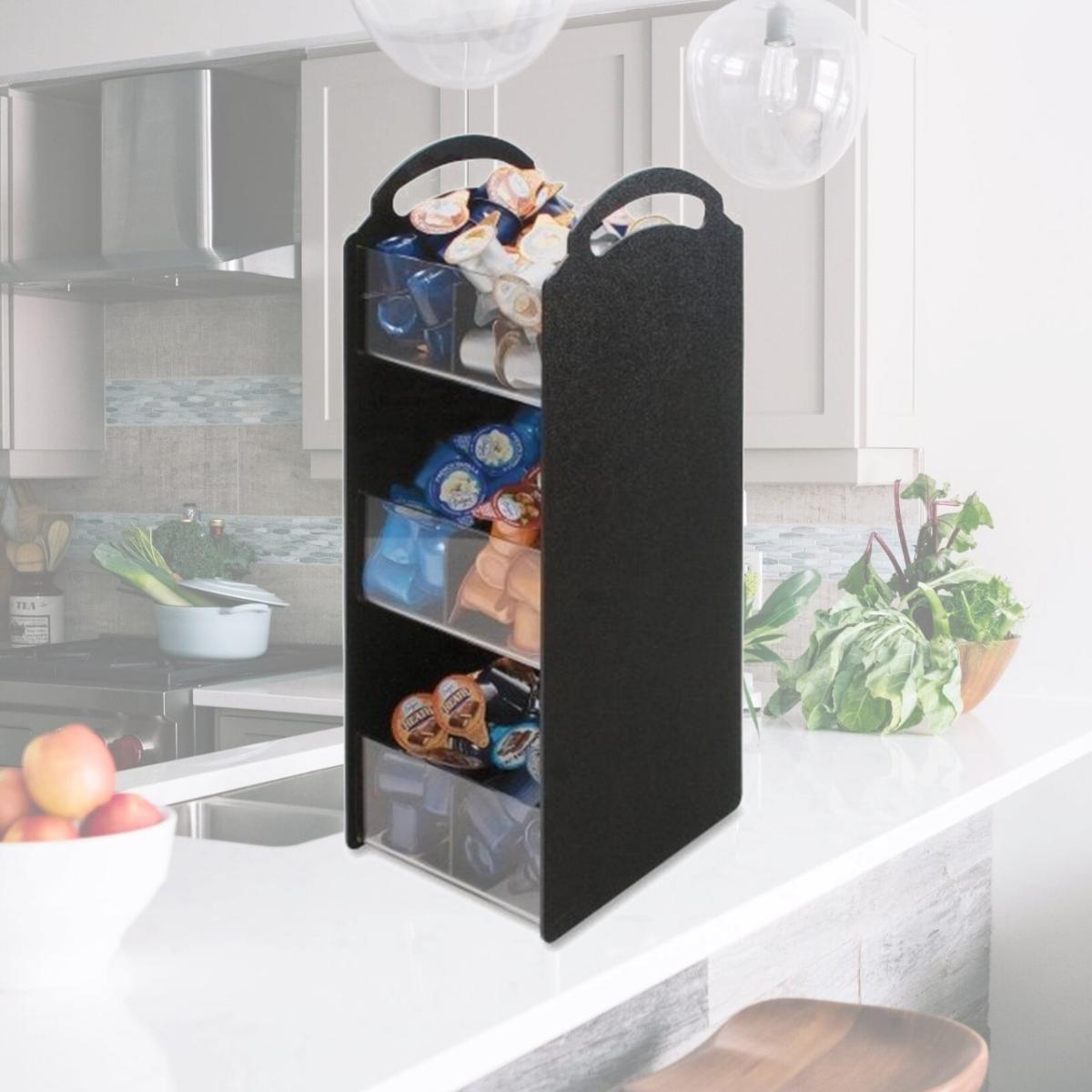 Picture of Advantus Corp. VFCT18 Compact Condiment Organizer- 6 1/8w x 8d x 18h- Black