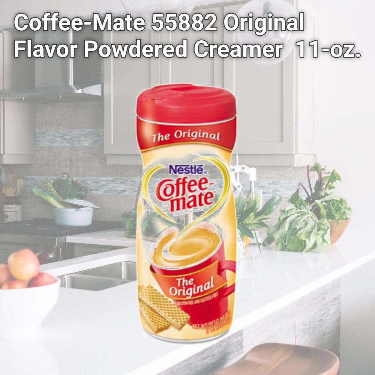 Picture of Coffee-Mate 55882 Original Flavor Powdered Creamer  11-oz.