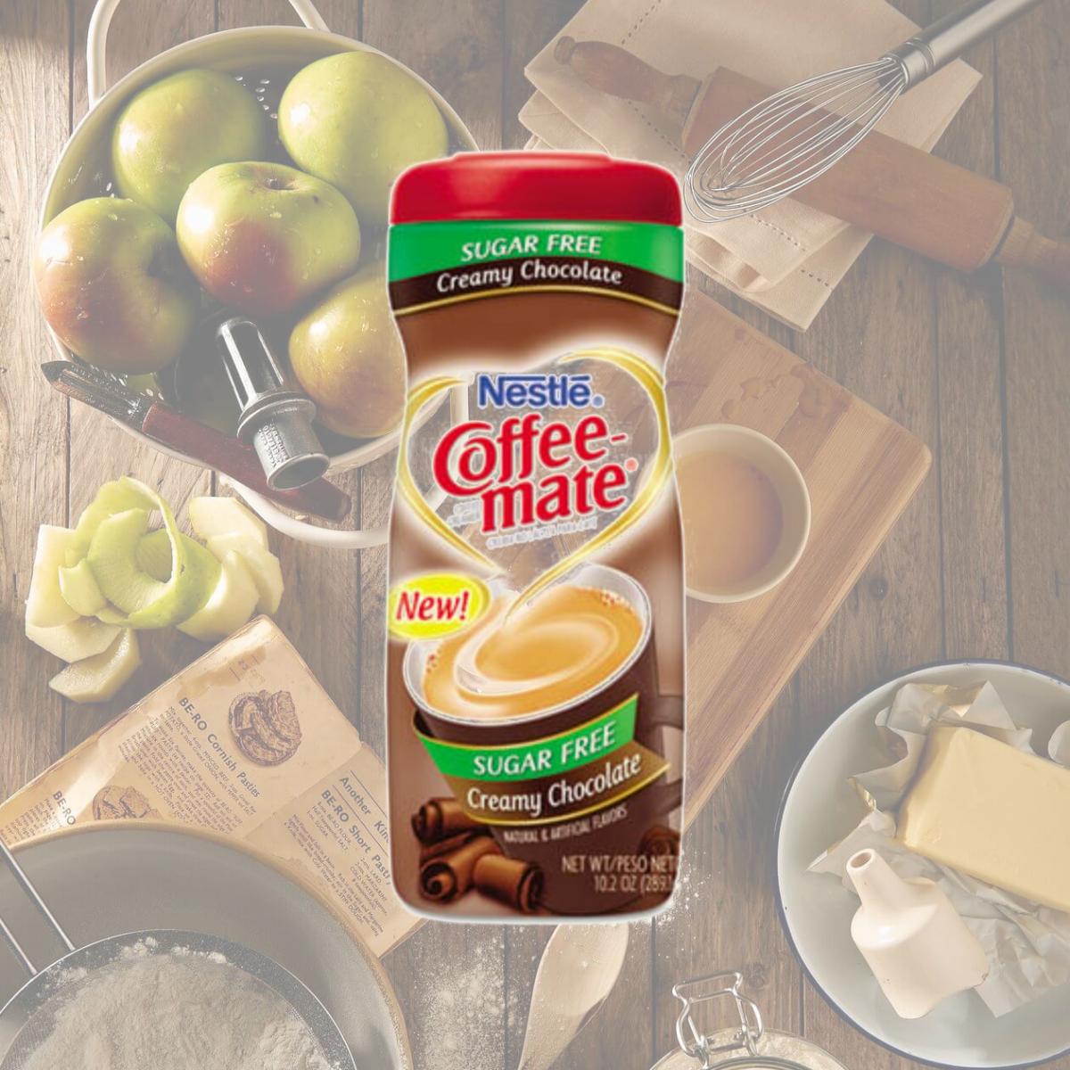 Picture of Coffee-Mate 59573 Sugar Free Creamy Chocolate Flavor Powdered Creamer  4.8 oz