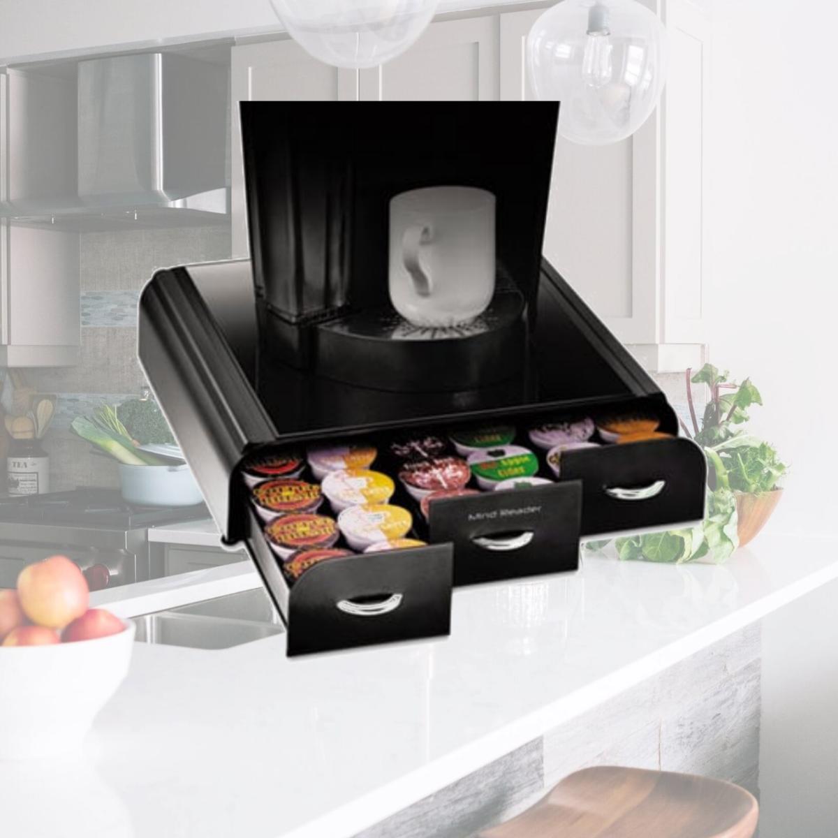 Picture of Mind Reader TRY01-BLK Anchor K-Cup Coffee Organizer  13 .5 in. x 13 .25 in. x 3 .25 in.