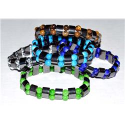 Jbhmv Magnetic Amethyst Bracelet With Beads