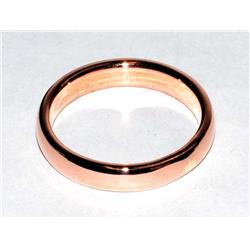 Jrc04010 4 Mm Copper Dome Band - Size 10